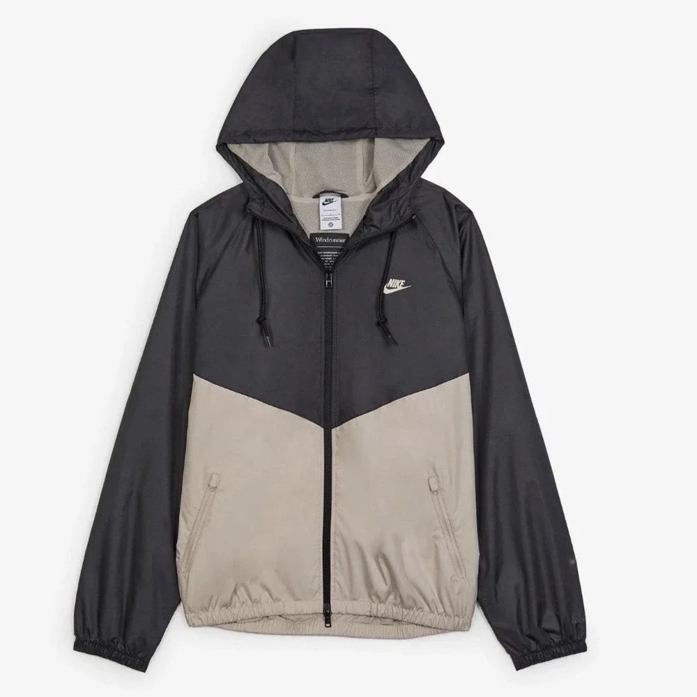 Nike Storm-Fit Windrunner Lined Jacket Men's Size Medium Black Tan HV8369-011